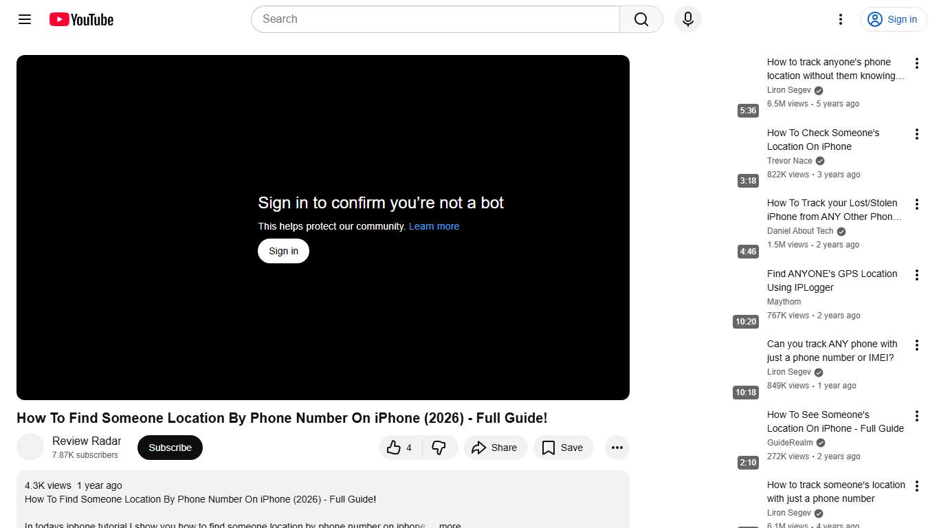 How To Find Someone Location By Phone Number On iPhone (2026) - Full Guide! - YouTube